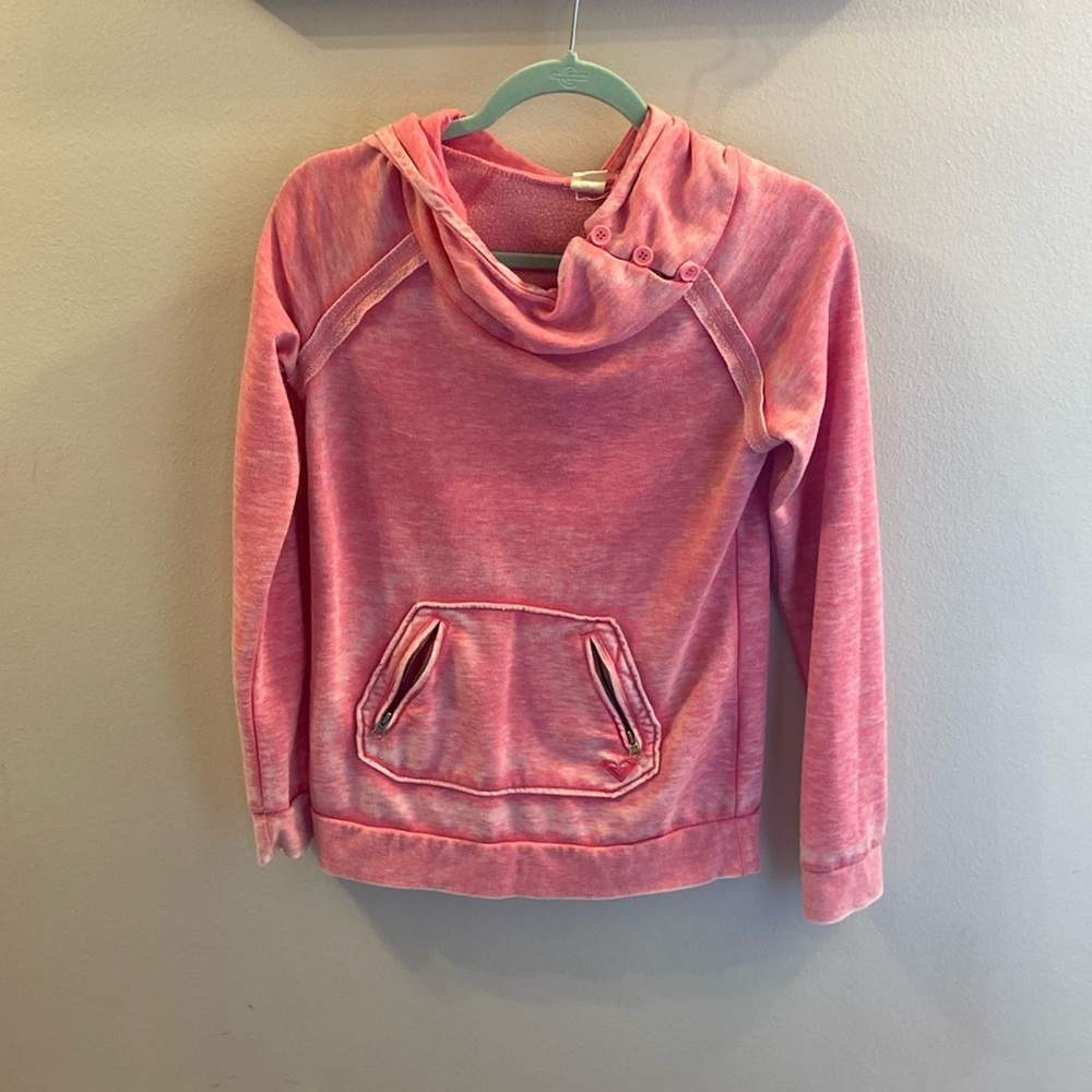 Pink Roxy hoodie